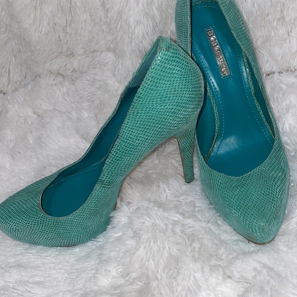 BCBGeneration Teal pumps size 10 - Picture 6 of 9